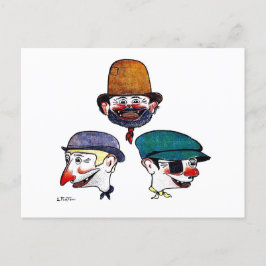 Carte postal des Pieds Nickelés Vykort