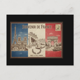 carte postal france vykort