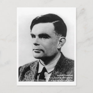Carte postale Alan Turing Vykort