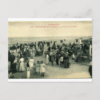 Carte postale ancienne "Canet plage 66 Frankrike" Vykort