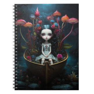 Carte Postale - Barque Anteckningsbok