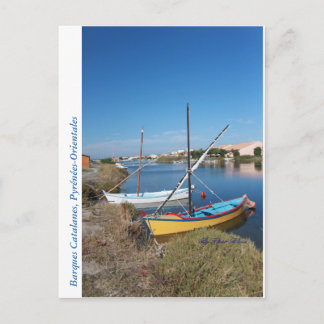 Carte postale Barques Catalanes Vykort