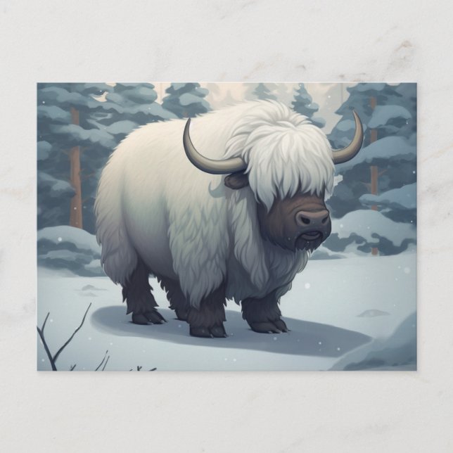 Carte Postale Bufalo Vykort (Framsida)
