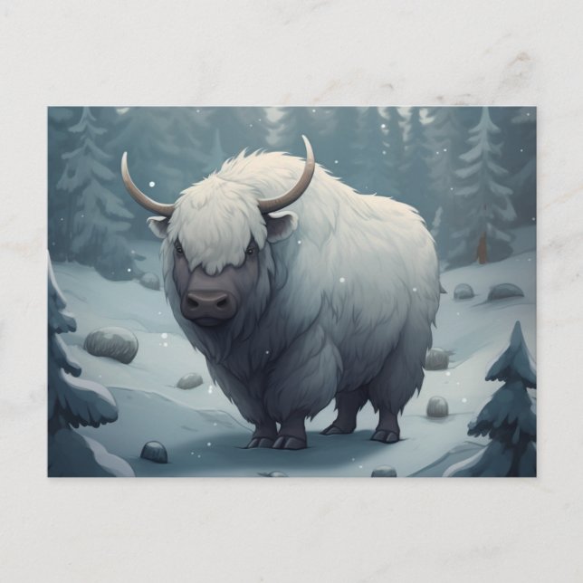 Carte Postale Bufalo Vykort (Framsida)