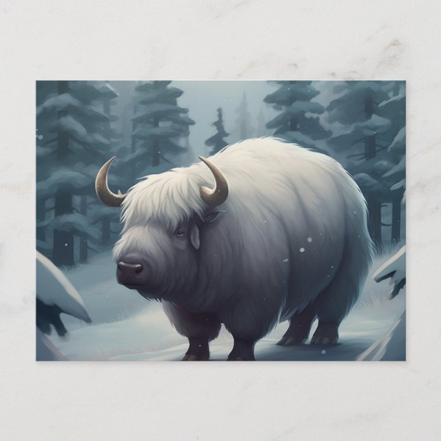 Carte Postale Bufalo Vykort (Framsida)