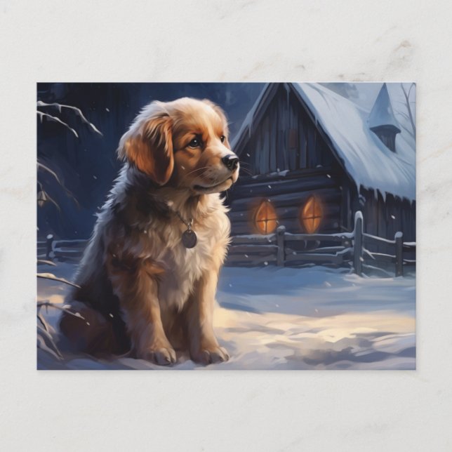 Carte postale Chien 5-11 Vykort (Framsida)