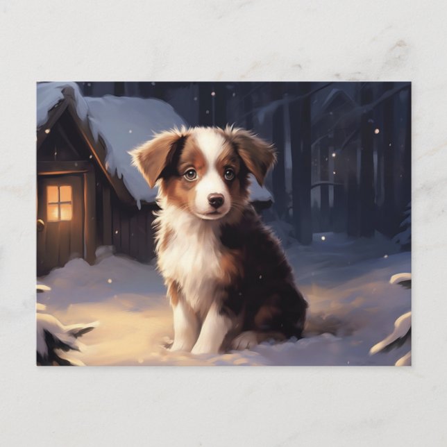 Carte postale Chien 5-16 Vykort (Framsida)