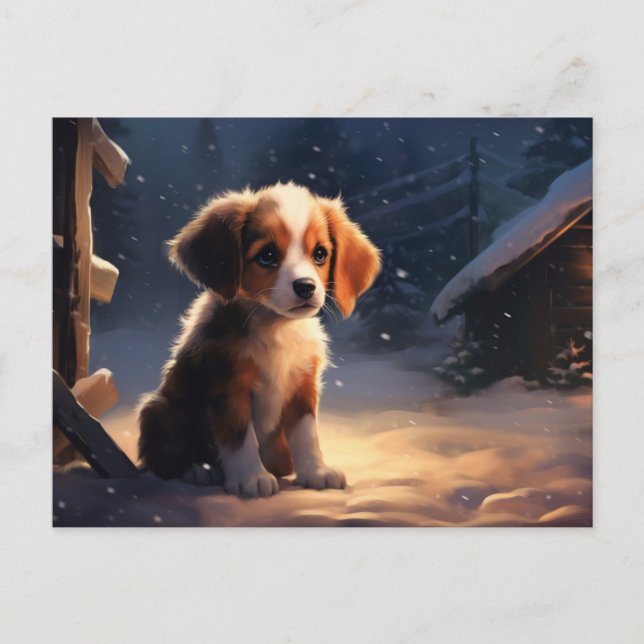 Carte postale Chien 5-2 Vykort (Framsida)