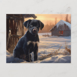Carte postale Chien 5-6 Vykort