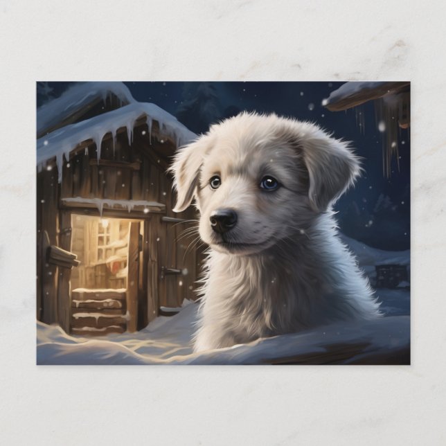 Carte postale Chien 5-9 Vykort (Framsida)