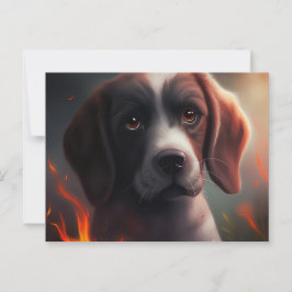 Carte Postale Chien Divers Vykort