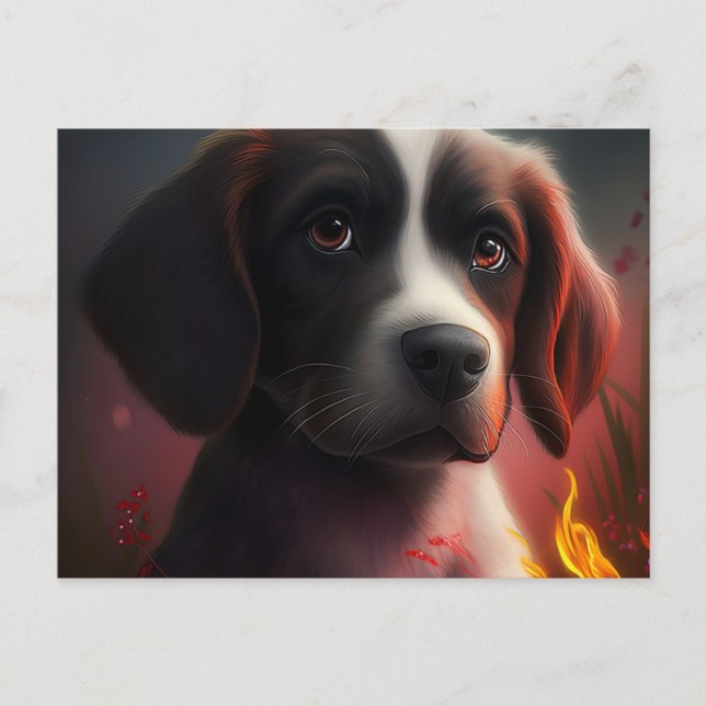 Carte Postale Chien Divers Vykort (Framsida)