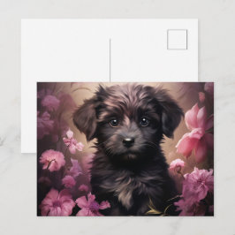 Carte Postale Chien Jardinier Vykort