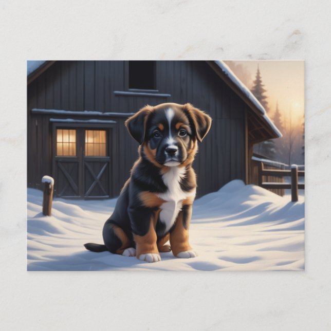 Carte Postale Chien Série 6 09 Vykort (Framsida)