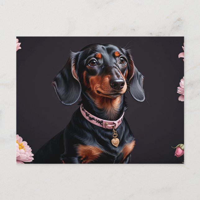 Carte Postale Chien Série 6 12 Vykort (Framsida)