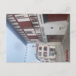 Carte postale d’Espelette Vykort