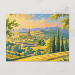Carte Postale de Voyage à Frankrike | Souvenir Uni Vykort