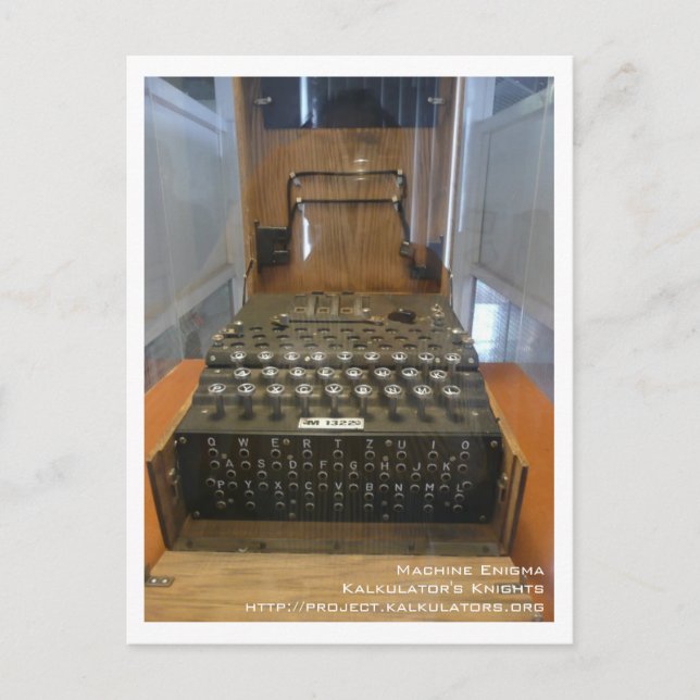 Carte postale Enigma Vykort (Framsida)