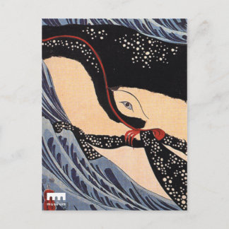 carte postale estampe japonaise vykort