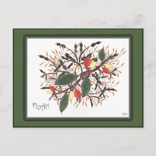 carte postale FloArt Vykort (Framsida)