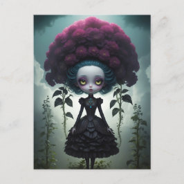 Carte postale - Gothic Flowers Helg Vykort