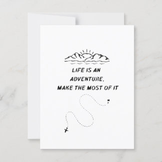 Carte Postale Inspirante  Vykort