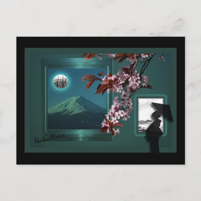 carte postale japonaise vykort (Framsida)