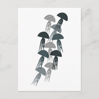 Carte postale JELLYFISH Vykort