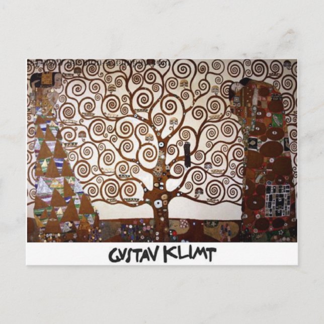 Carte postale Klimt Vykort (Framsida)