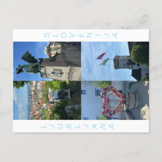 Carte postale Ljubljana Vykort