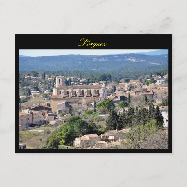 Carte postale Lorgues Vykort (Framsida)