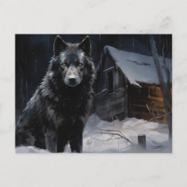 Carte postale Loup Série 1 Vykort