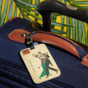 Carte Postale Luggage Tag Bagagebricka