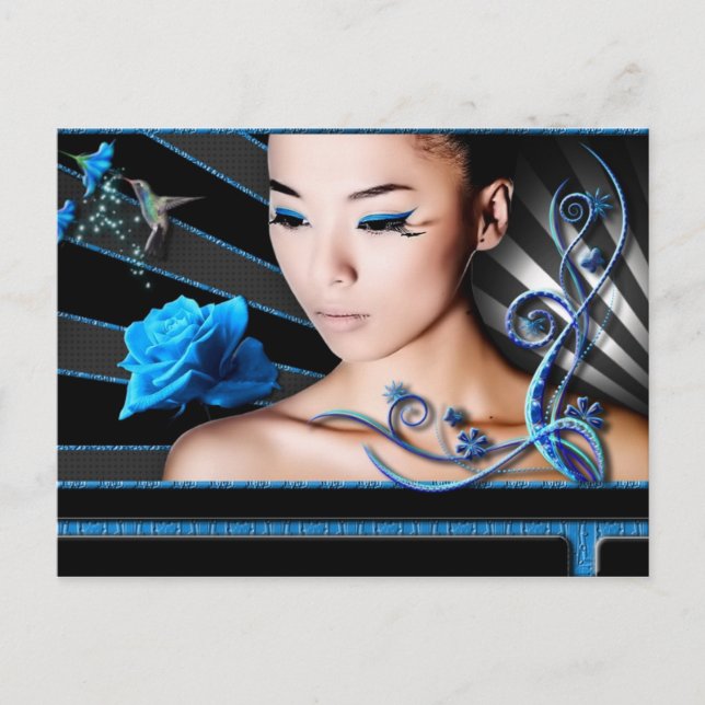 Carte postale lumière vykort (Framsida)