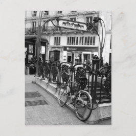 Carte Postale Métro Cadet  Vykort