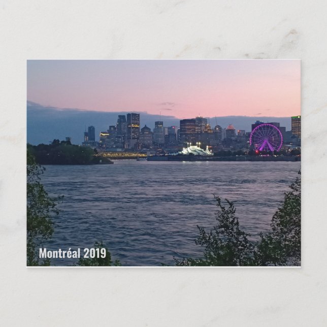 Carte postale Montréal Helg Vykort (Framsida)