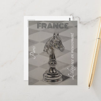 Carte Postale Paris France -l'élégance en mouvemen Vykort