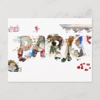 Carte Postale PARIS Vykort