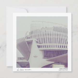 Carte Postale Québec - Temple du jeu montréalais