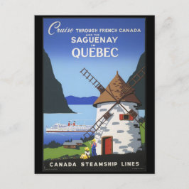 Carte Postale Saguenay Vykort