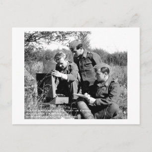 Carte postale Soldaterna Enigma Vykort