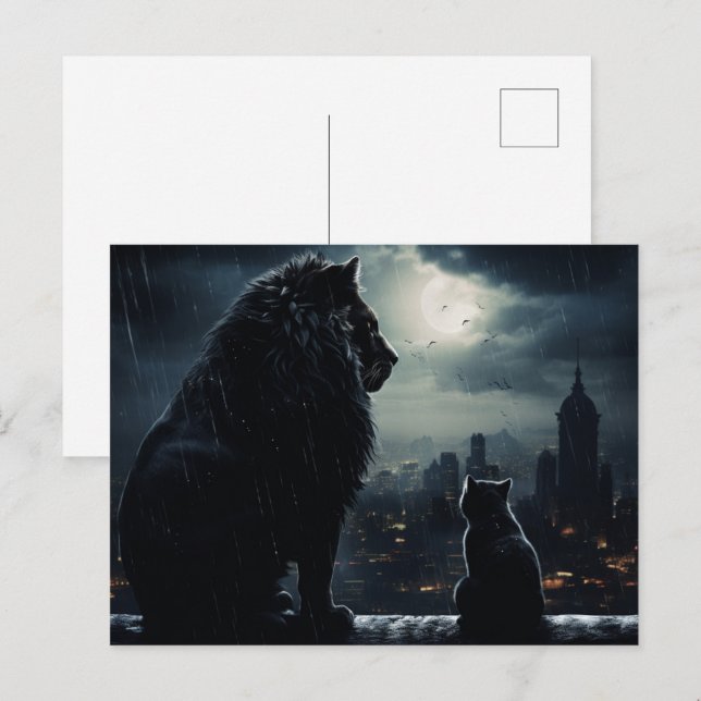 Carte postale Strange Encounters Vykort (Fram/baksida)