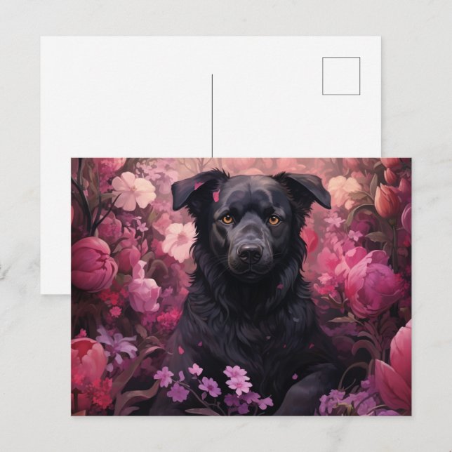 Carte postale The Floral Companion Vykort (Fram/baksida)