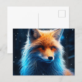 Carte postale The Sly Charm of the Lone Fox Vykort