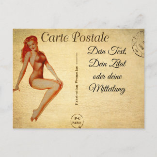 Carte Postale , Vintage Pinup 13 Vykort
