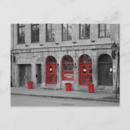 Carte postale Vitrine, Vieux Port de Montréal Vykort
