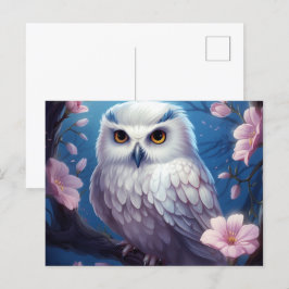 Carte postale Whispers in the Shadow of the Owl Vykort