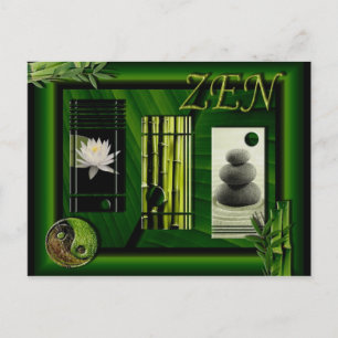 Carte postale ZEN-attityd Vykort