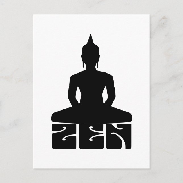Carte postale ZEN MOOD Vykort (Framsida)