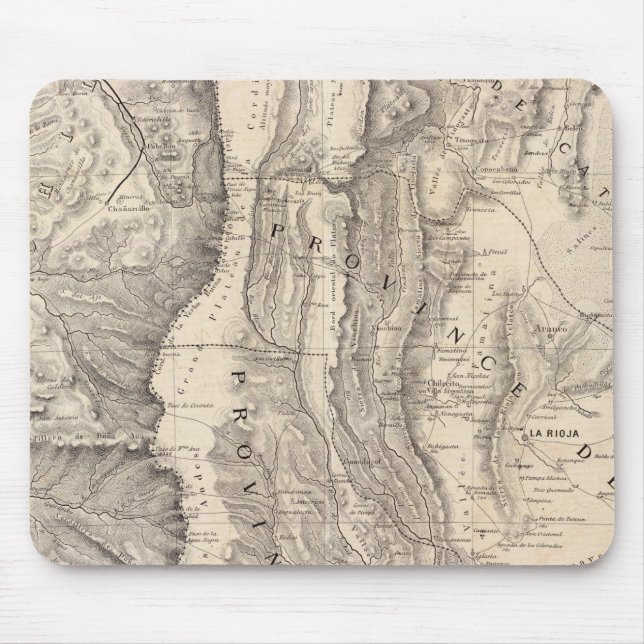 Carte, provinserna La Rioja San Juan Musmatta (Framsidan)